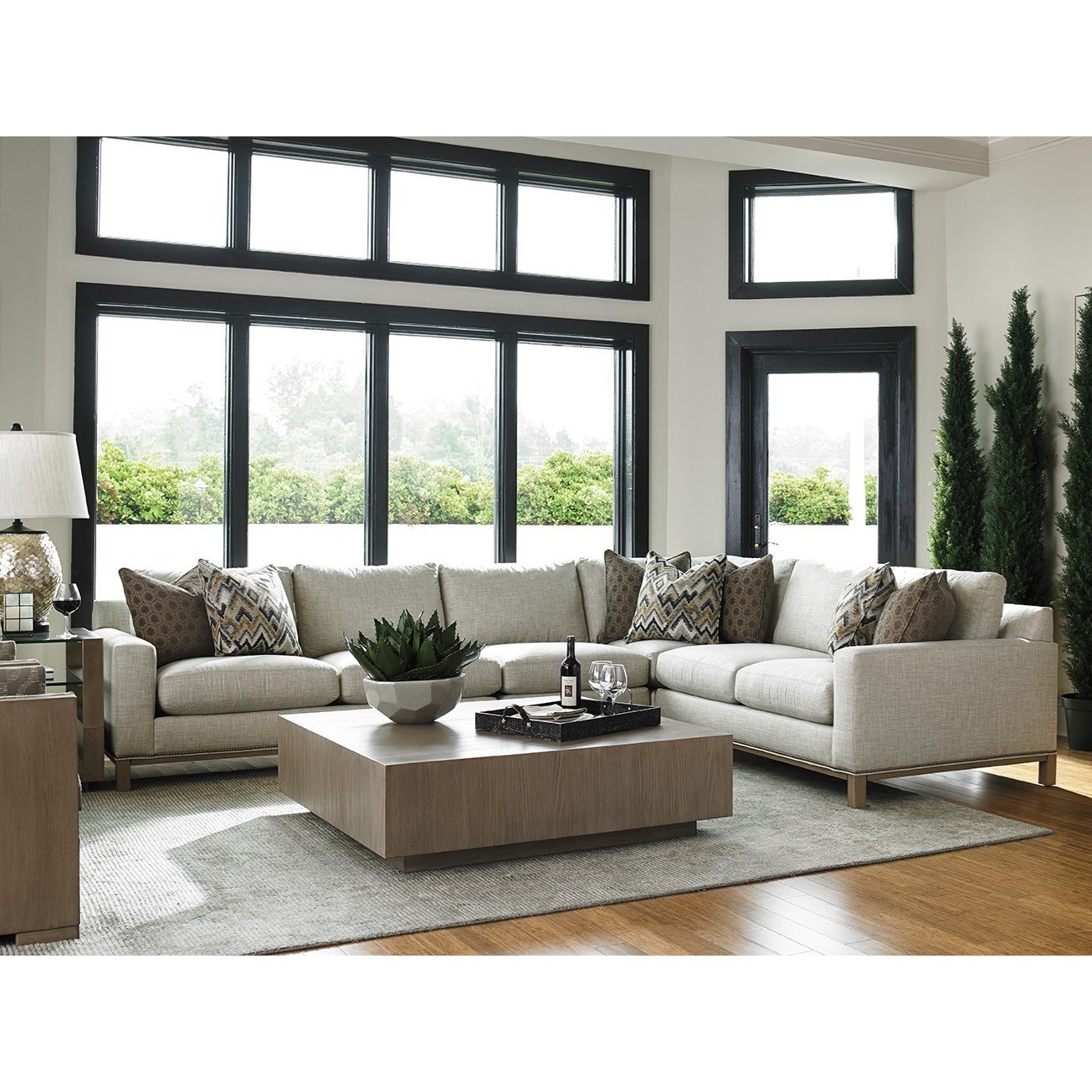 Lexington Lexington Upholstery Chronicle Four Piece Sectional Sofa